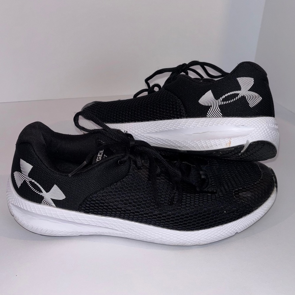 Under Armour Charged Pursuit 2 Running Shoes Men's‎ Size 11 Black White